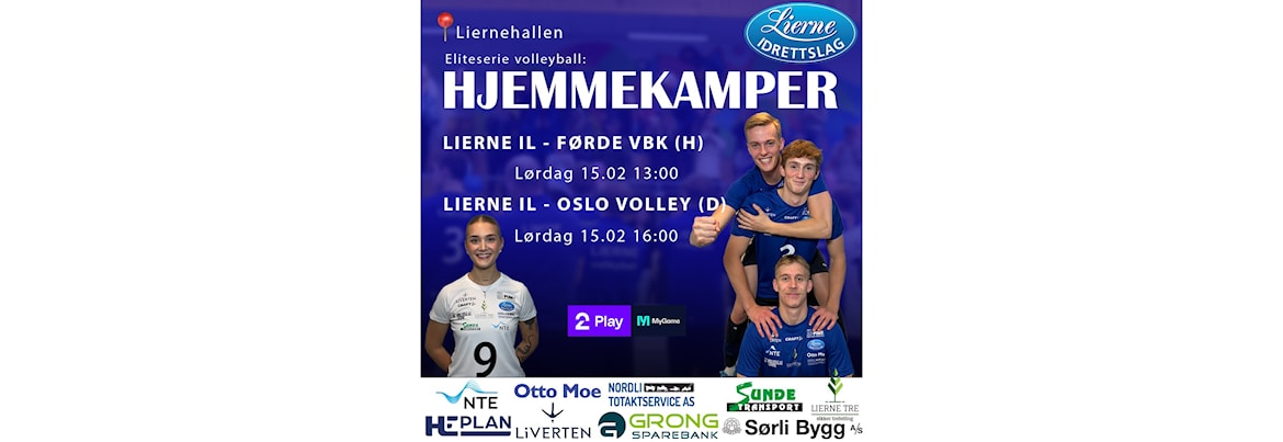 ELITESERIEKAMPER I VOLLEYBALL